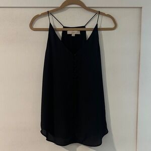 LOFT Elegant Black Camisole Top